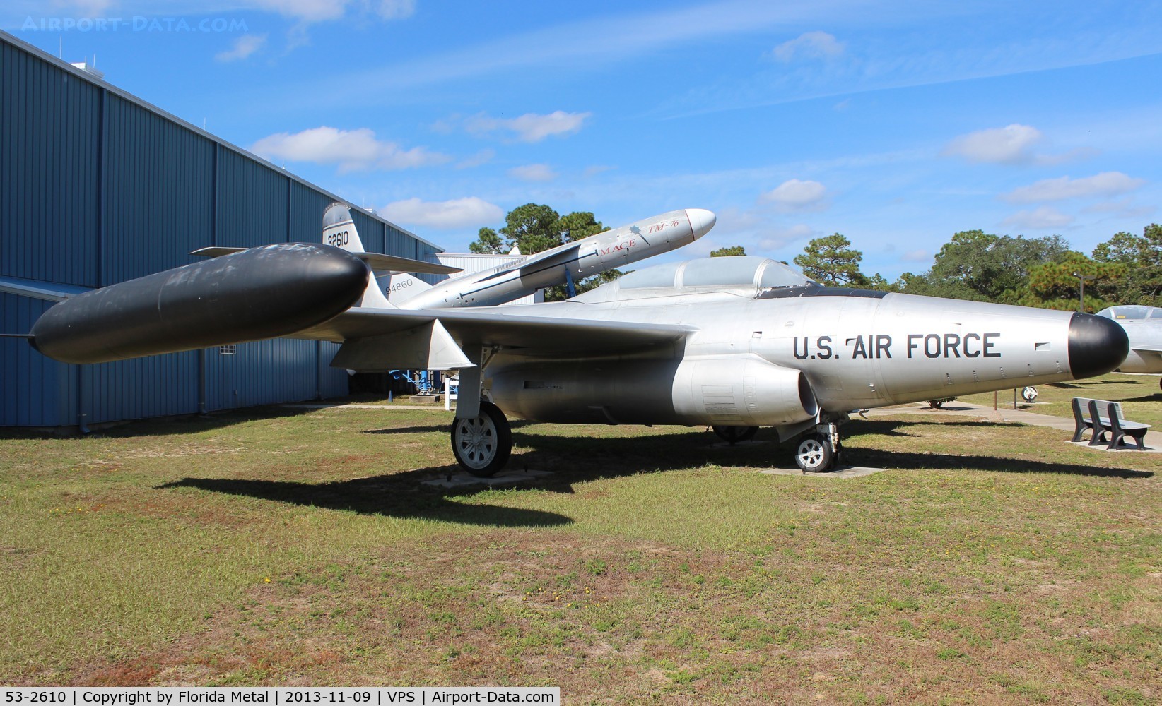 53-2610, 1954 Northrop F-89J Scorpion C/N Not found 53-2610, F-89J Scorpion at USAF Museum