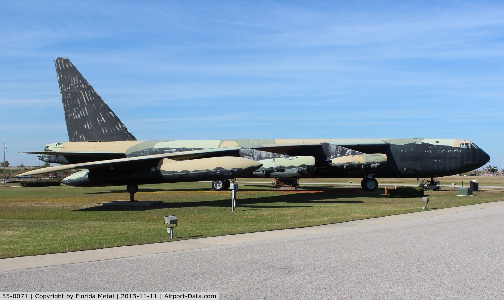 55-0071, 1955 Boeing B-52D-55-BO Stratofortress C/N 17193, B-52 at Battleship Alabama