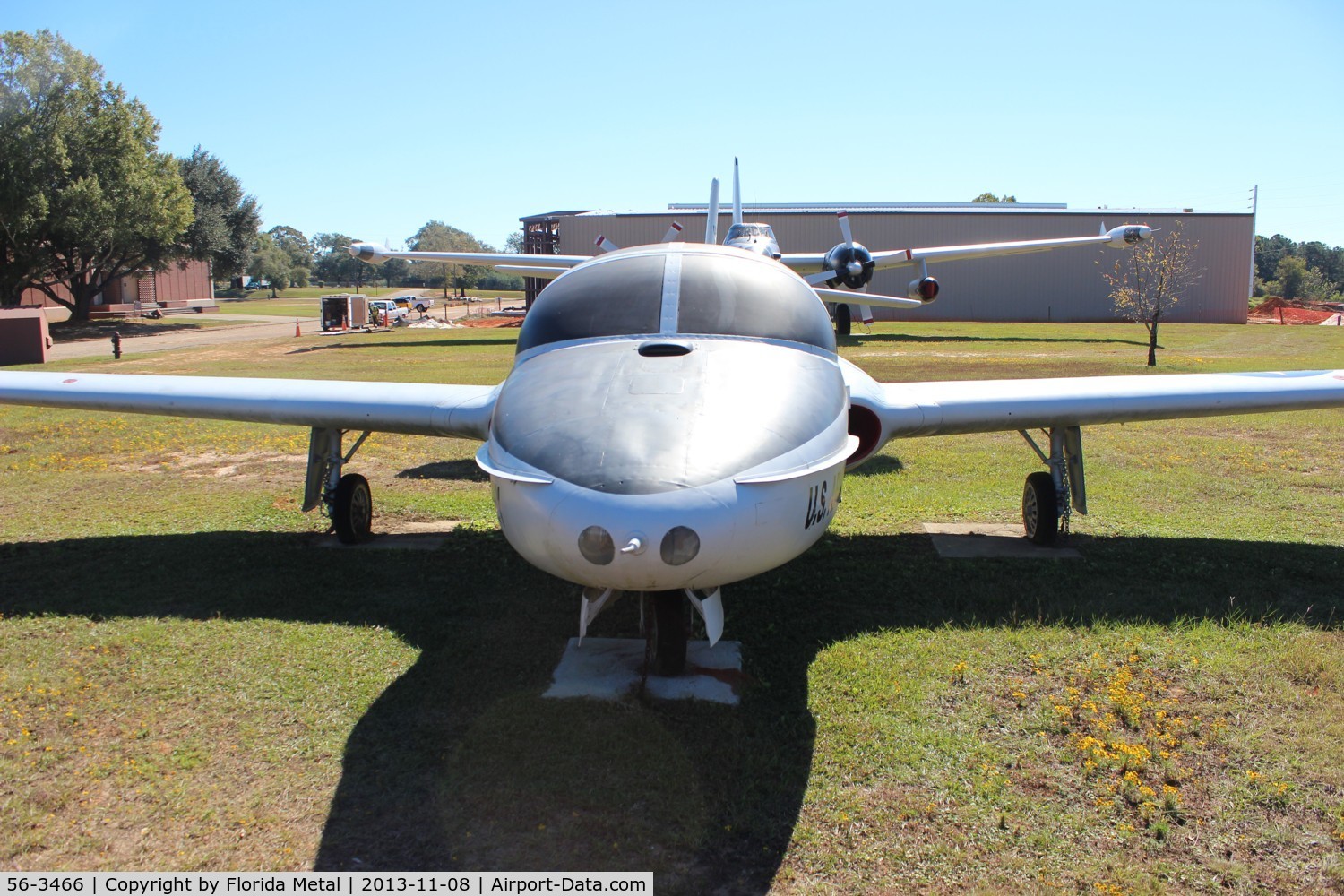 56-3466, 1956 Cessna T-37B-CE Tweety Bird C/N 40038, T-37B Tweety Bird at Ft. Rucker AL