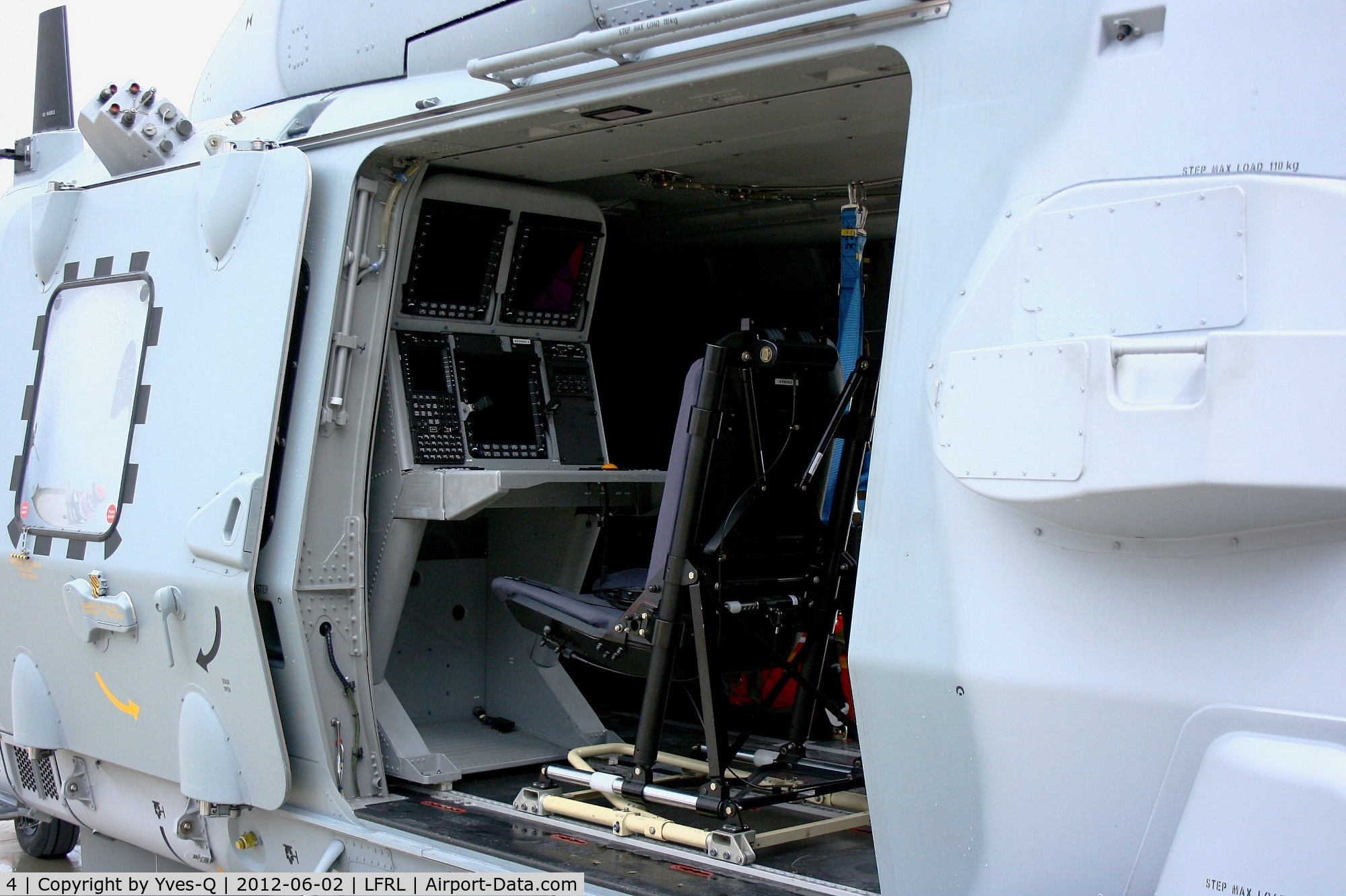 4, 2010 NHI NH-90 NFH Caiman C/N 1075, NHI NH-90 NFH Caïman, Close view of tactical support unit, Lanvéoc-Poulmic Naval Air Base (LFRL) open day 2012