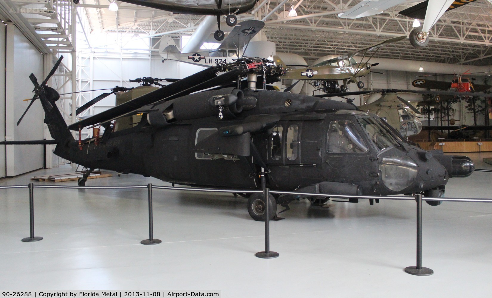 90-26288, 1990 Sikorsky MH-60L Black Hawk C/N 70-1520, MH-60L Black Hawk at Army Aviation Museum