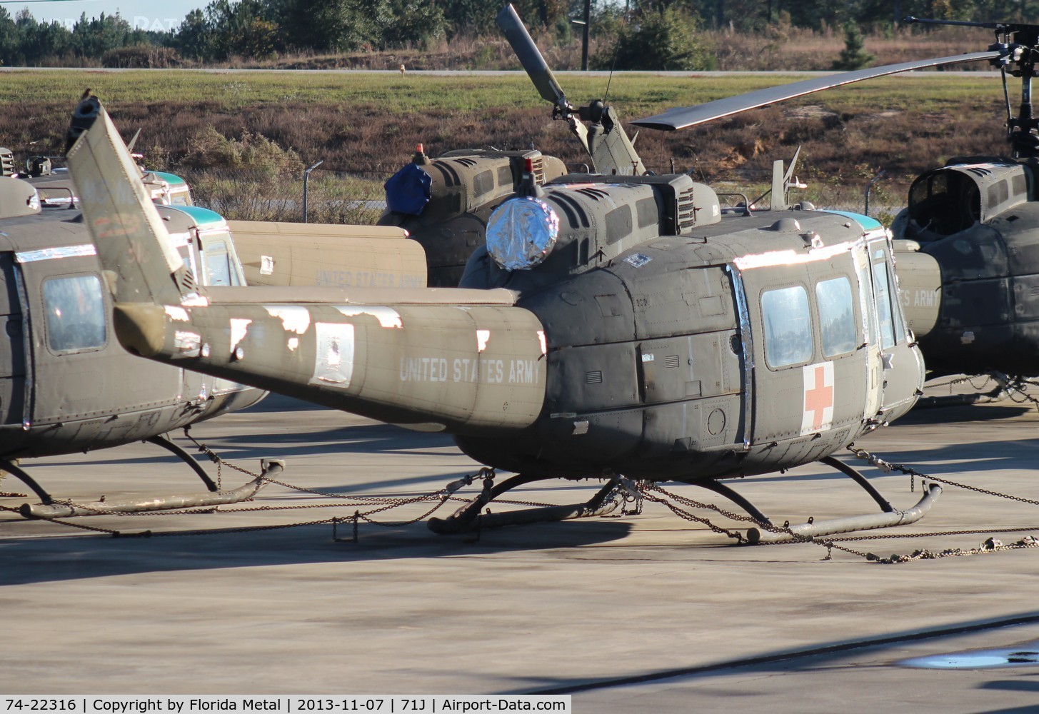 74-22316, 1974 Bell UH-1V Iroquois C/N 13640, UH-1H