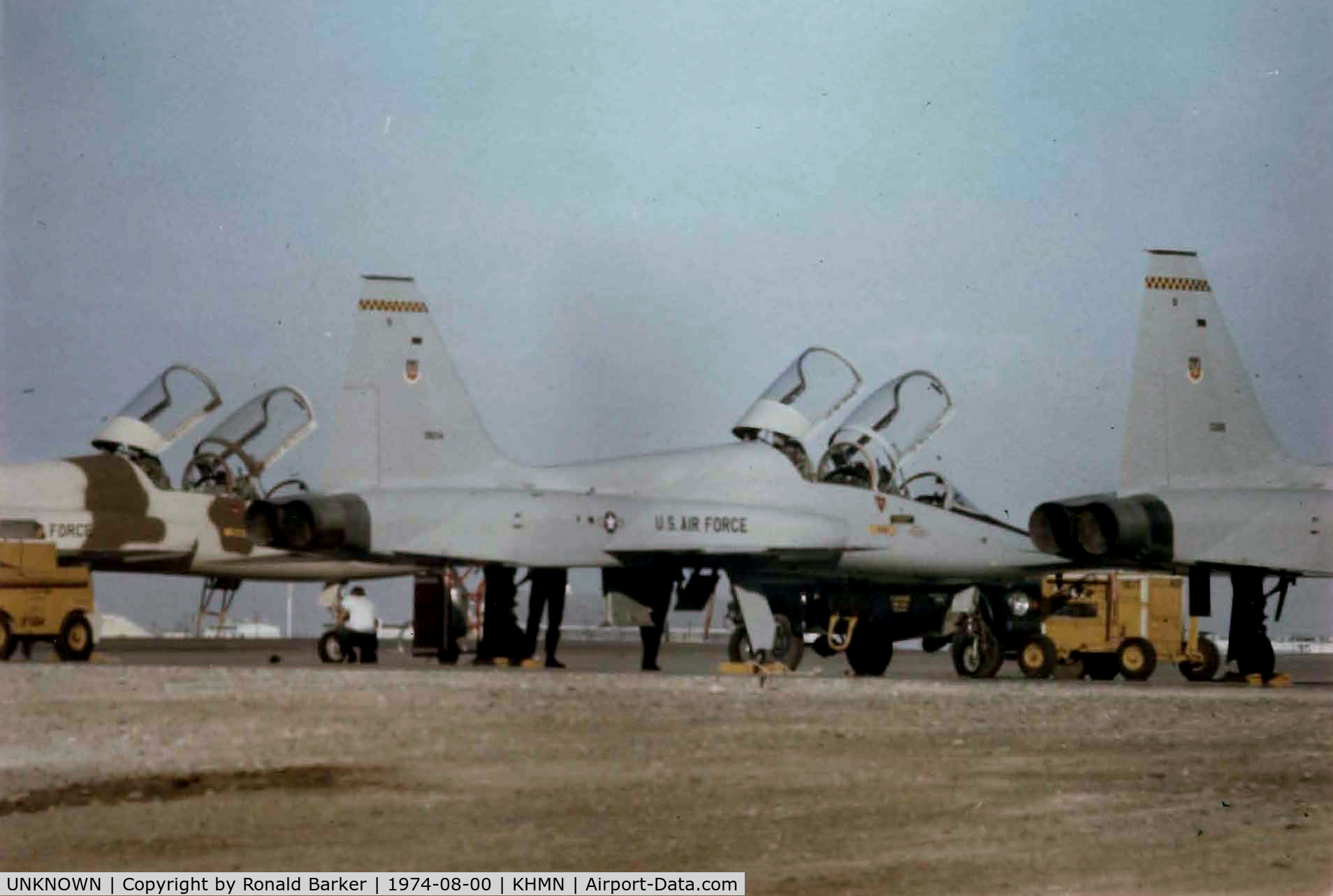 UNKNOWN, Northrop T-38 Talon C/N unknown, 64 FWS Aggressors while flying the T-38A at Holloman