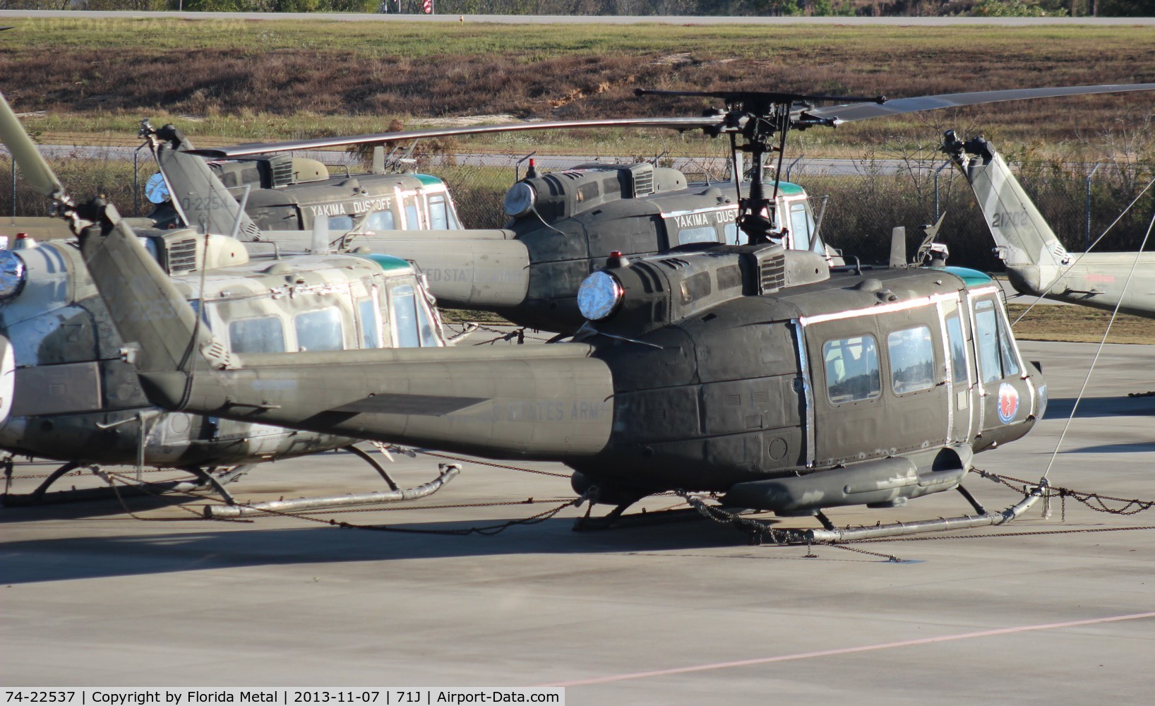 74-22537, 1974 Bell UH-1H Iroquois C/N 13861, UH-1H