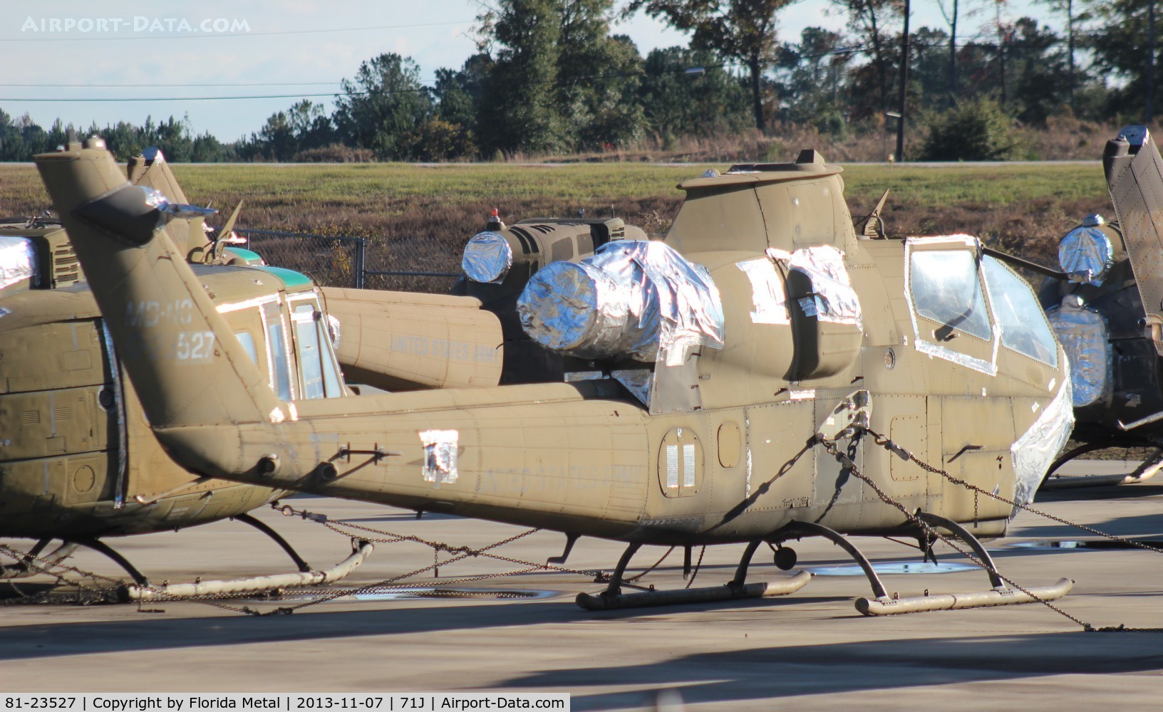 81-23527, 1981 Bell AH-1S Cobra C/N 22311, AH-1S