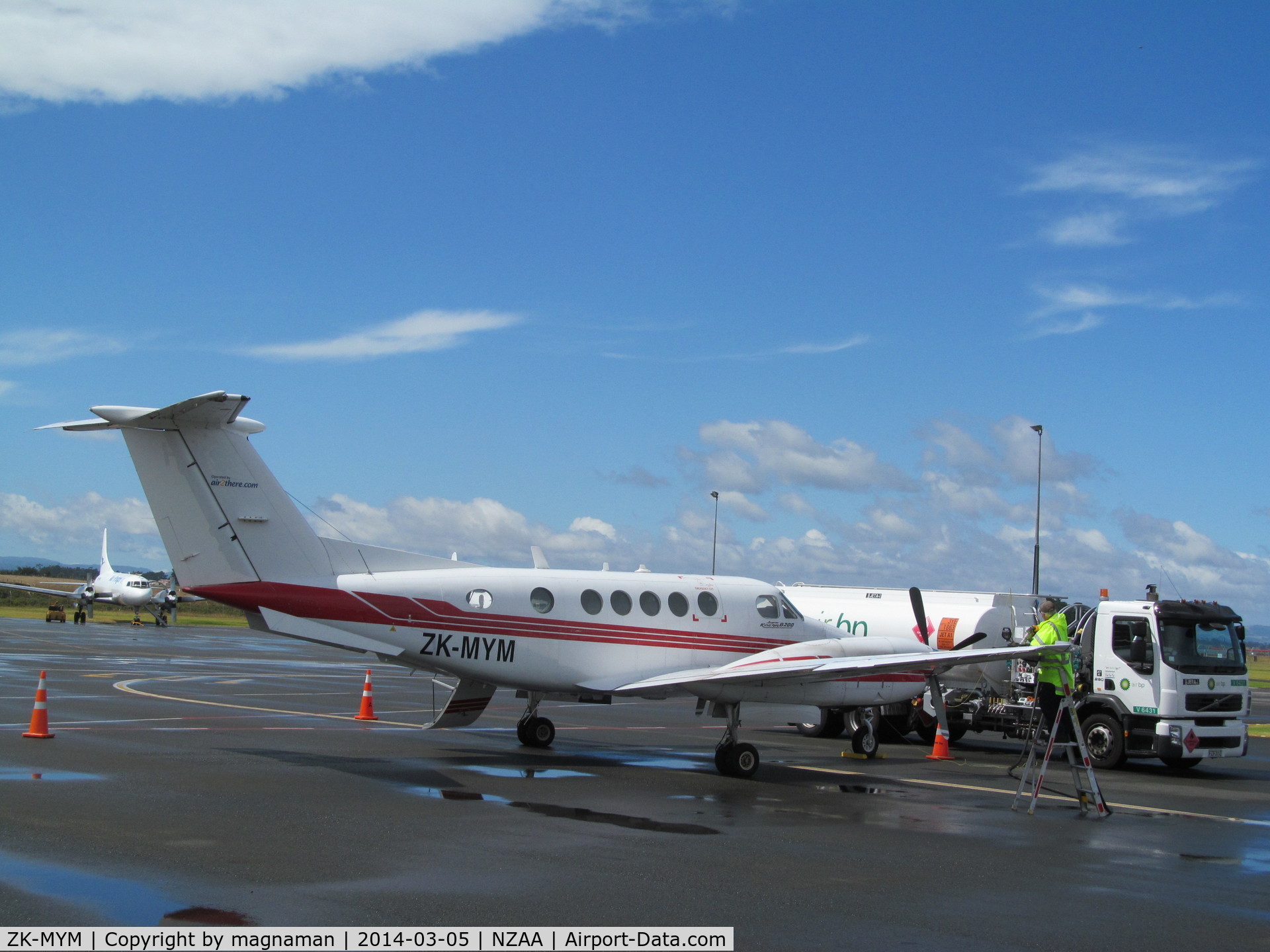 ZK-MYM, 1993 Beech B200 King Air C/N BB-1466, Seems to be a few beech type aircraft here in NZ. Nice lines.