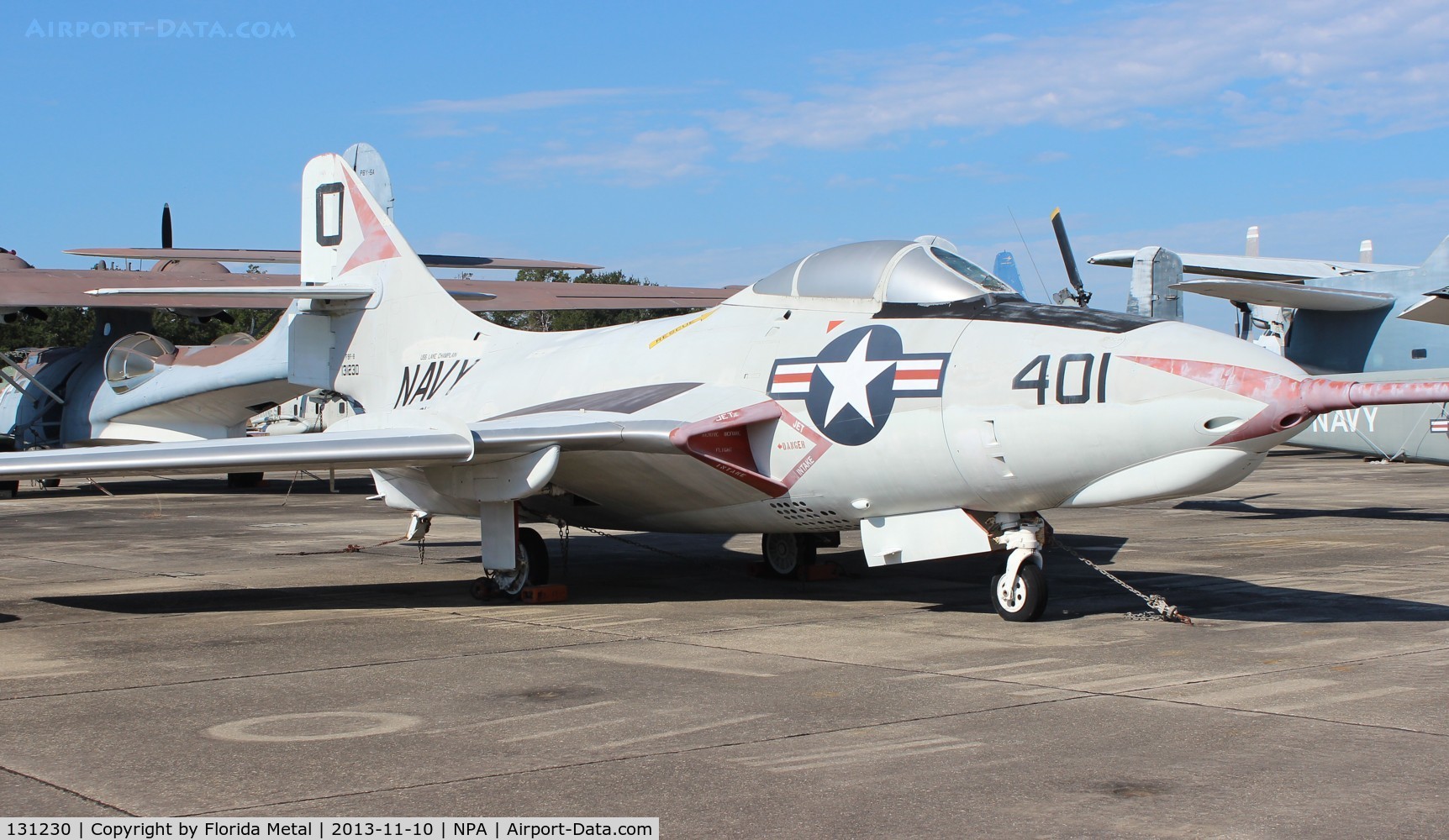 131230, 1954 Grumman F9F-8 Cougar C/N 168C, F9F-8 Cougar
