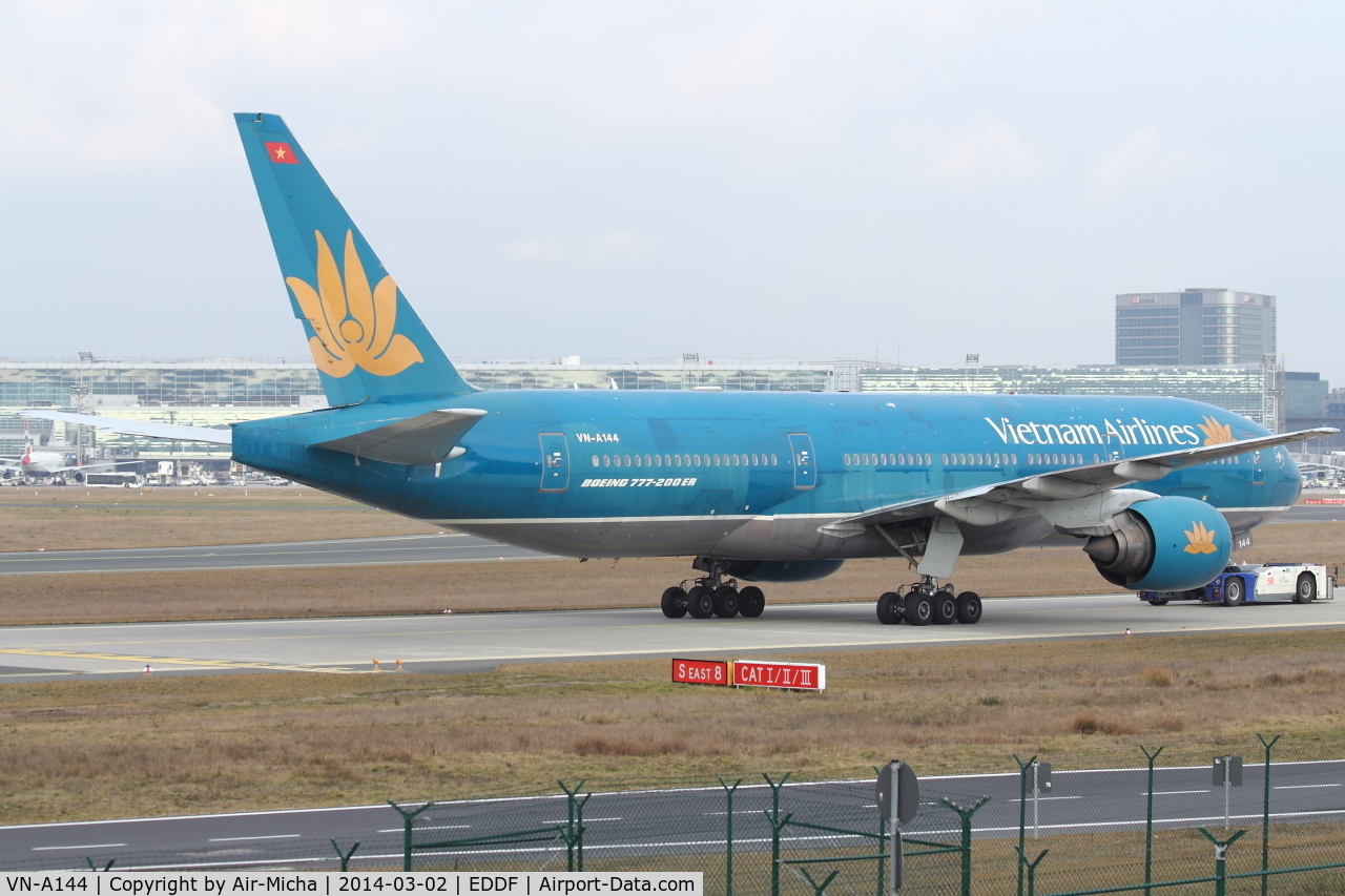 VN-A144, Boeing 777-2K6/ER C/N 33503, Vietnam Airlines