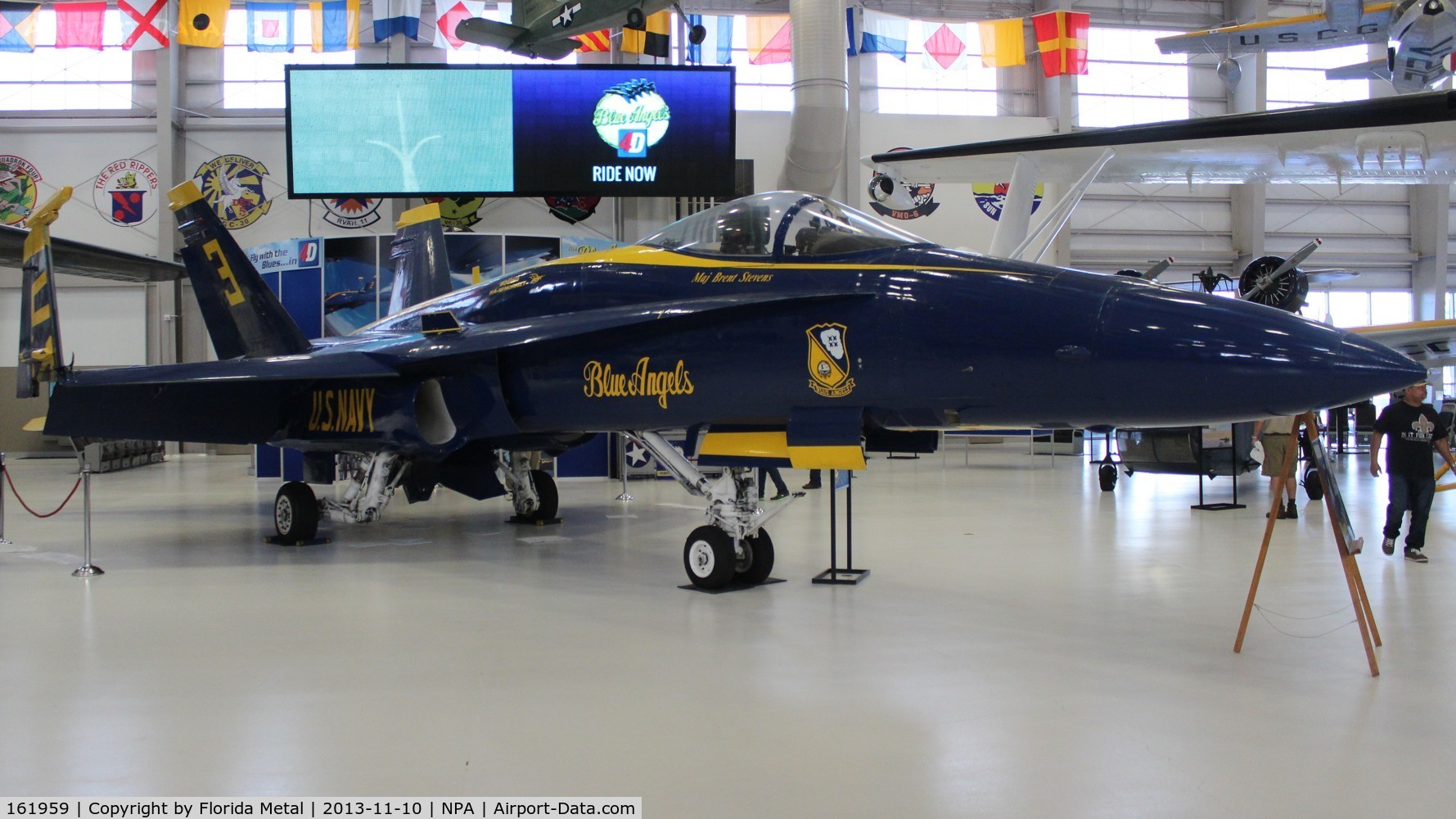 161959, McDonnell Douglas F/A-18A Hornet C/N 0170/A133, F/A-18A Hornet Blue Angels