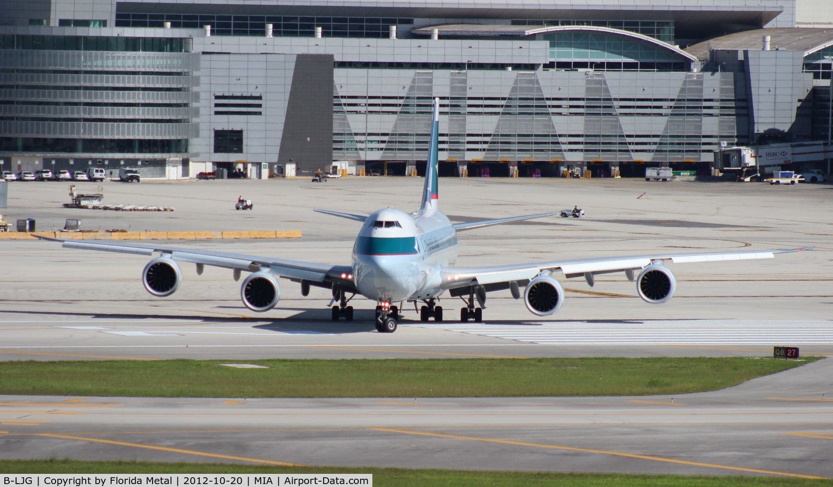 B-LJG, 2012 Boeing 747-867F C/N 39244, Cathay Cargo 747-800