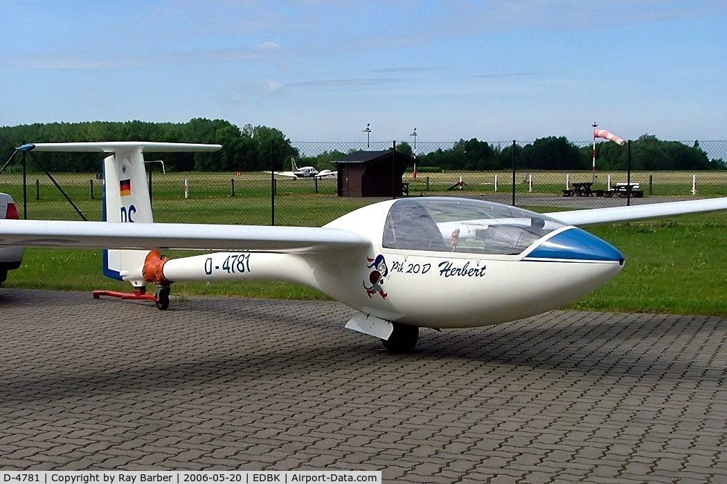 D-4781, Eiriavion PIK-20D C/N 20503, Eiri Avion PIK-20D [20503] Kyritz~D 20/05/2006