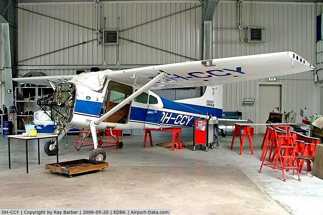 OH-CCY, Cessna A185E Skywagon 185 C/N 185-1352, Cessna A.185E Skywagon 185 [185-1352] Kyritz~D 20/05/2006