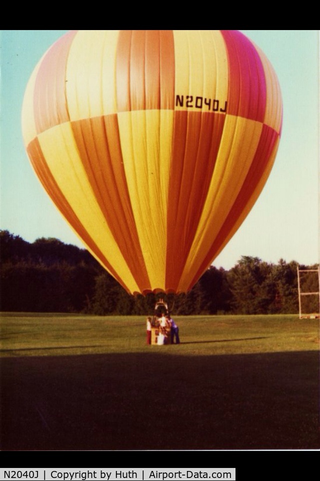 N2040J, 1975 Semco Balloon MARK V C/N SEM170, Sunshine N2040j