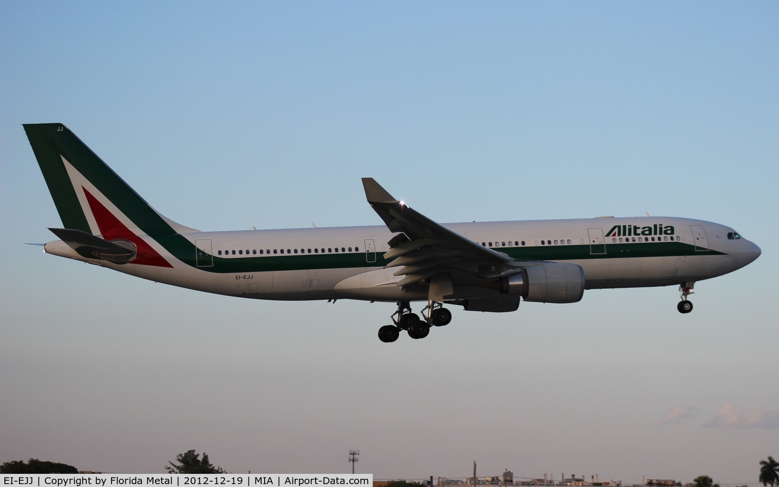 EI-EJJ, 2011 Airbus A330-202 C/N 1225, Alitalia A330-200