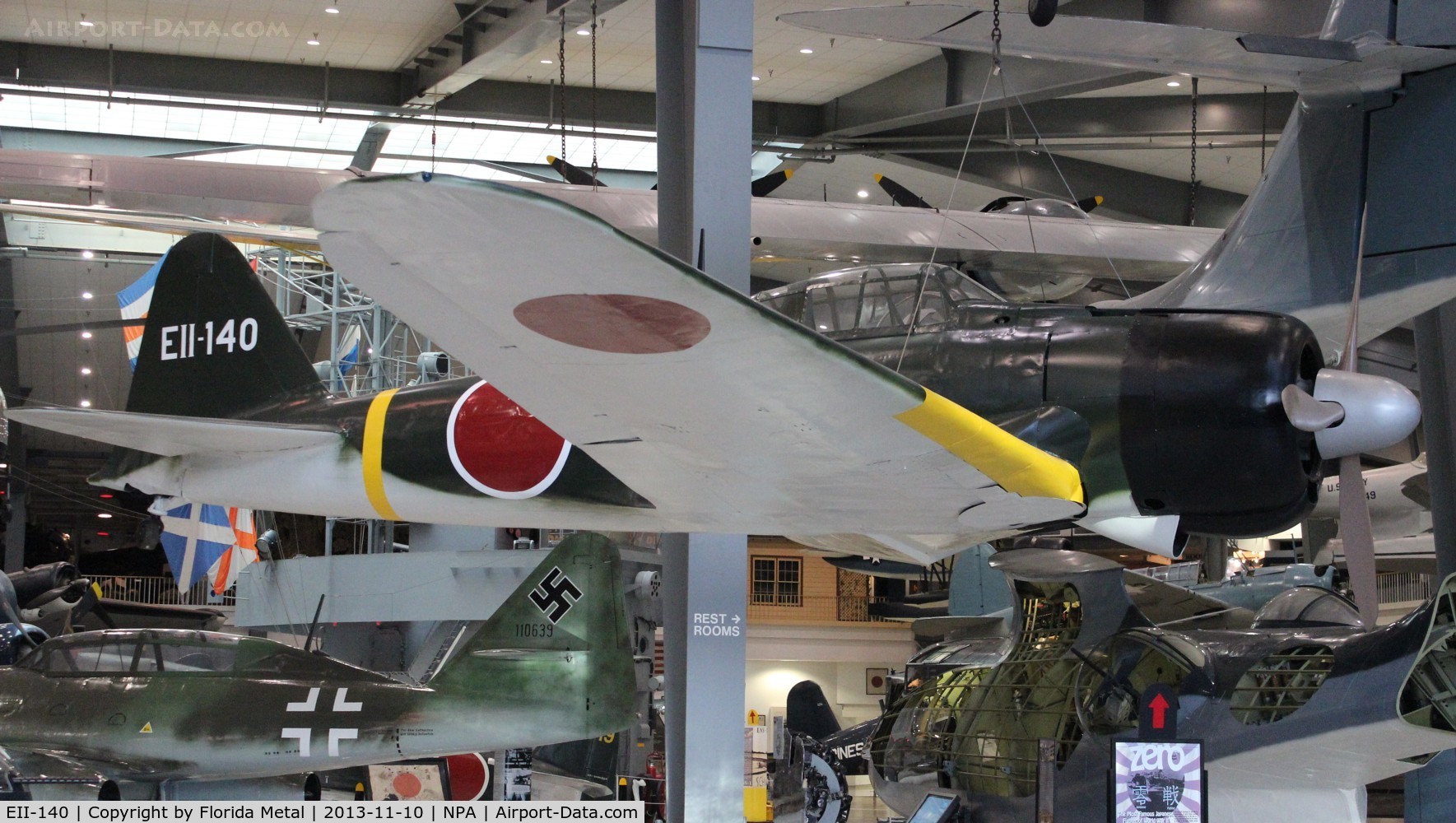 EII-140, 1942 Nakajima A6M2 Model 21 C/N 5450, A6M2 Zero