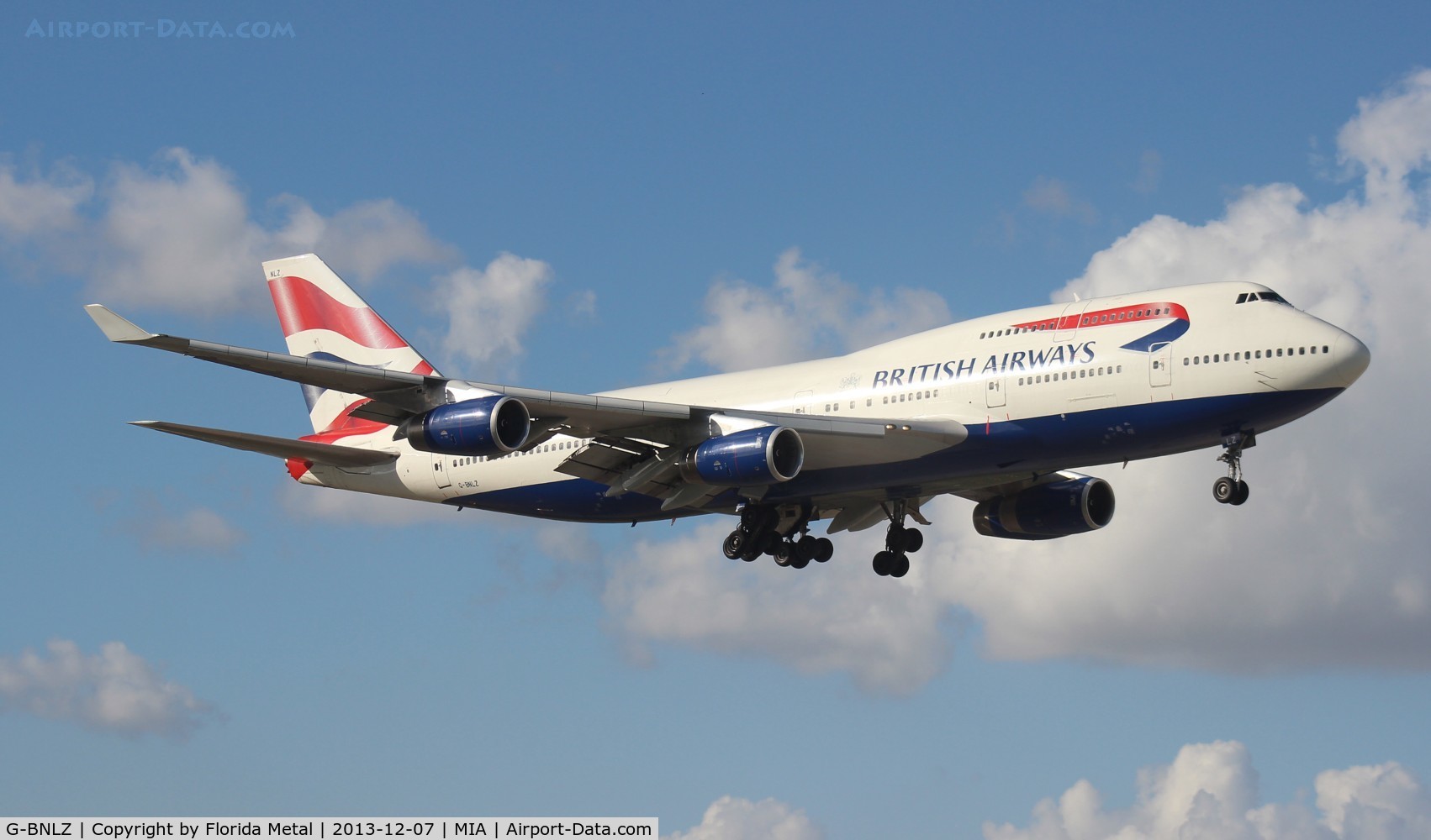 G-BNLZ, 1993 Boeing 747-436 C/N 27091, British 747-400