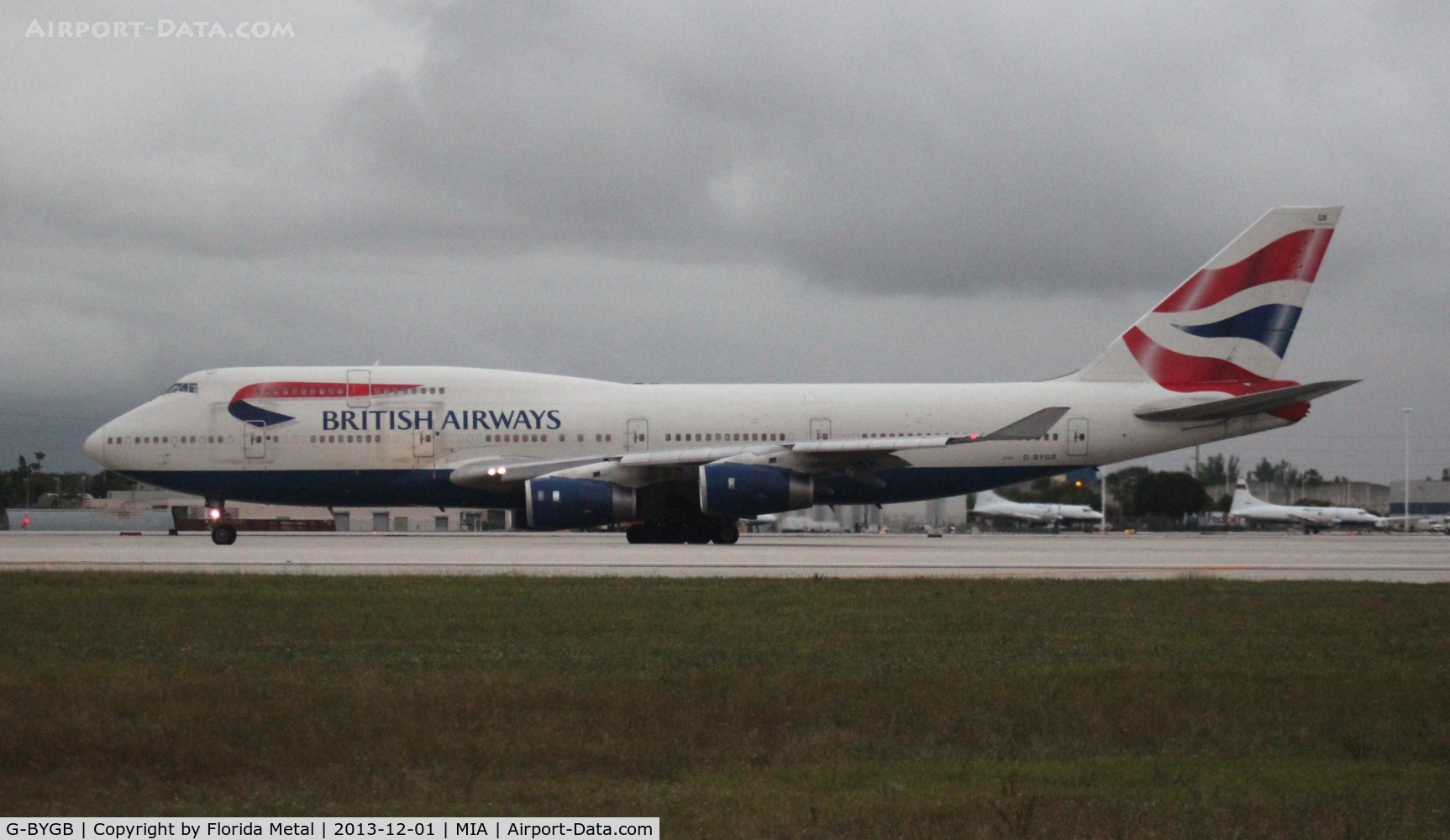 G-BYGB, 1999 Boeing 747-436 C/N 28856, British 747-400