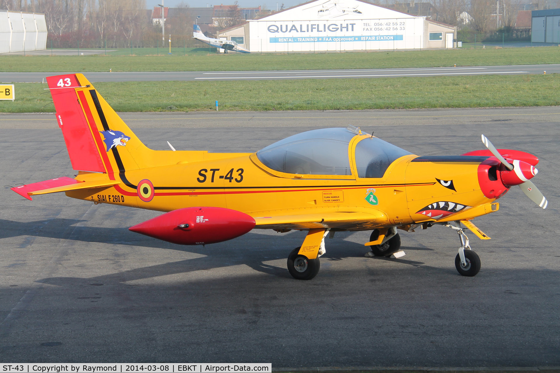 ST-43, 1992 SIAI-Marchetti SF-260D C/N 843, Luchtvaartdag 2014