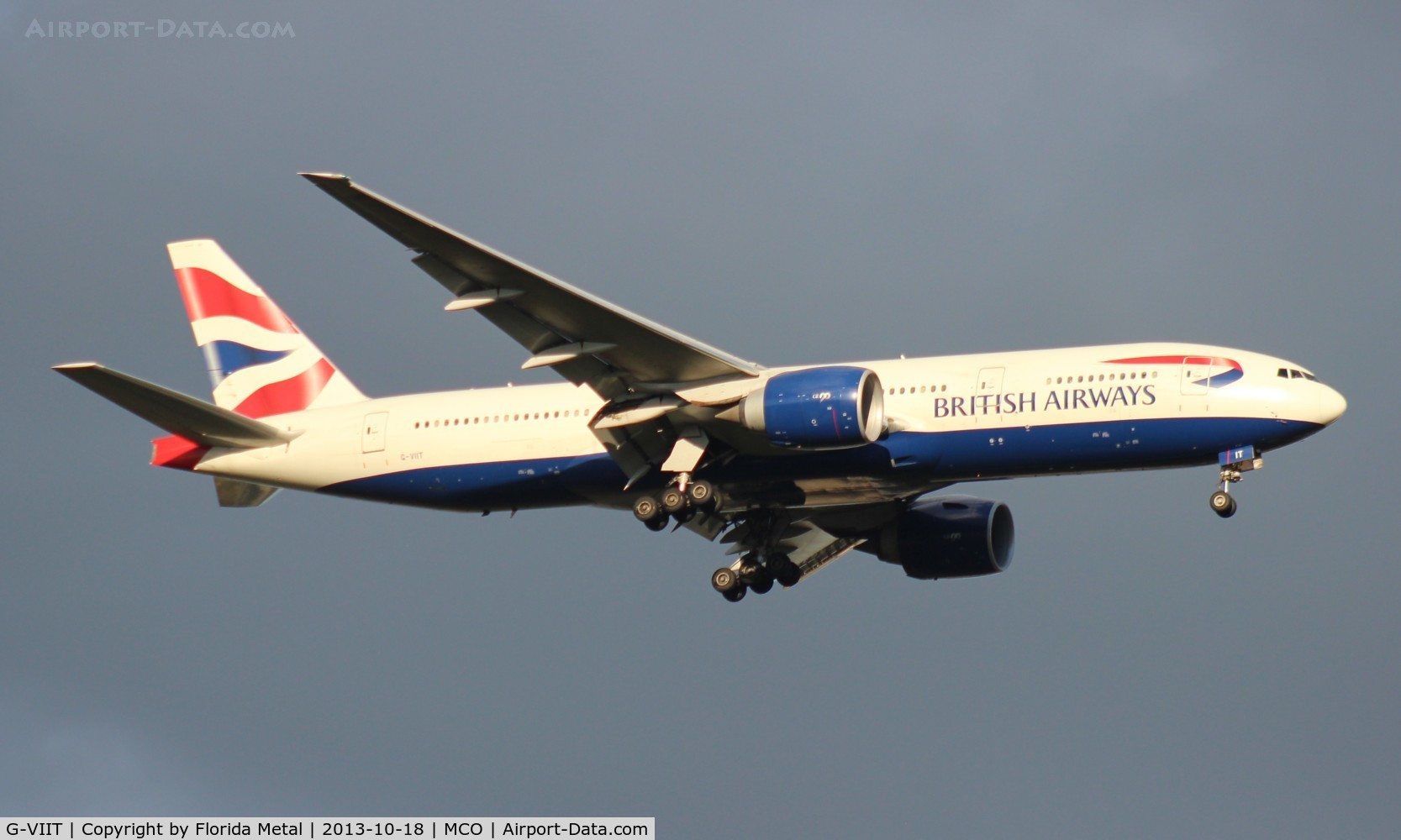 G-VIIT, 1999 Boeing 777-236 C/N 29962, British 777