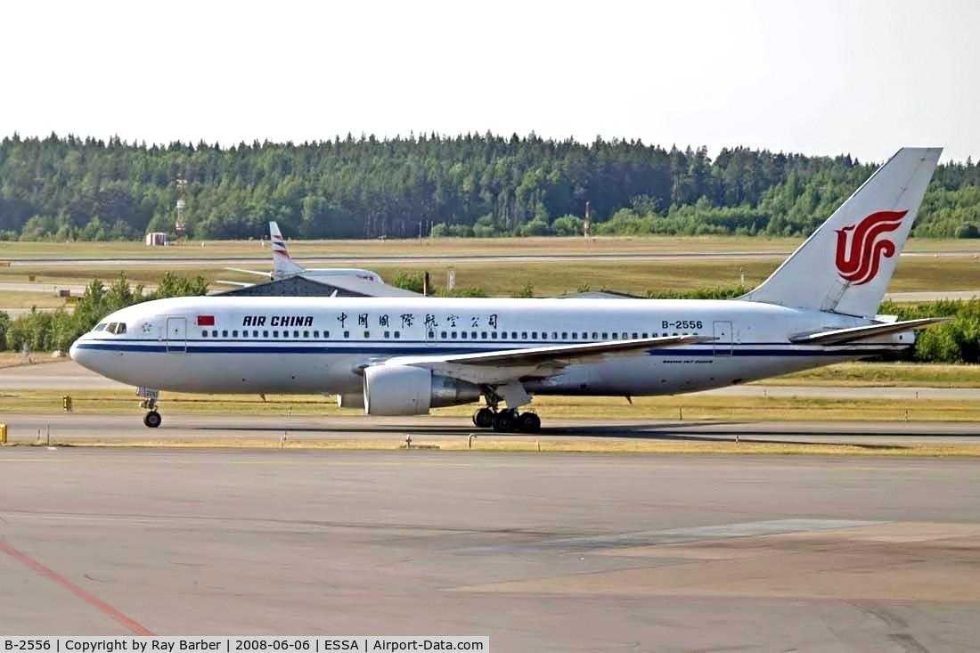 B-2556, 1988 Boeing 767-2J6/ER MMTT C/N 24157, Boeing 767-2J6ER [24157] (Air China) Stockholm-Arlanda~SE 06/6/2008