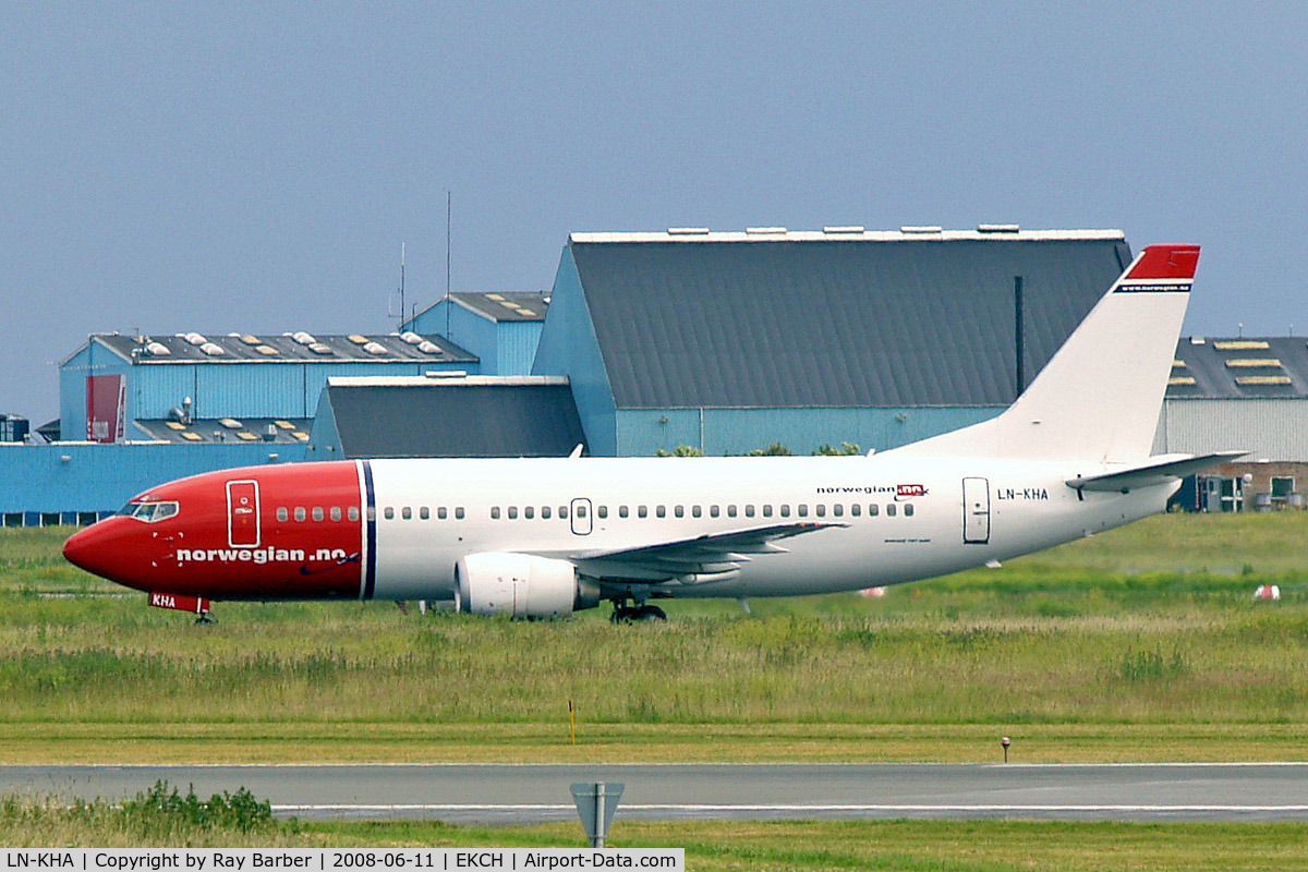LN-KHA, 1998 Boeing 737-31S C/N 29100, Boeing 737-31S [29100] (Norwegian Air Shuttle) Copenhagen-Kastrup~OY 11/06/2008