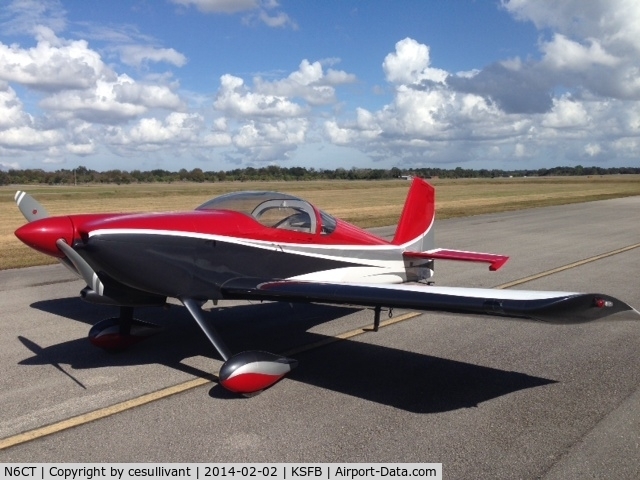 N6CT, 2013 Vans RV-6 C/N 60530, KSFB 2-2-2014