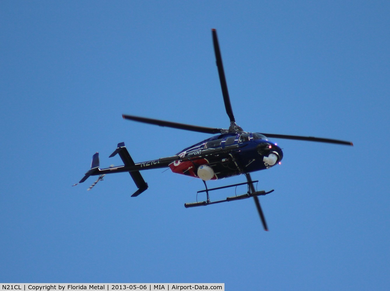 N21CL, 2002 Bell 407 C/N 53536, Channel 7 Skyforce Bell 407