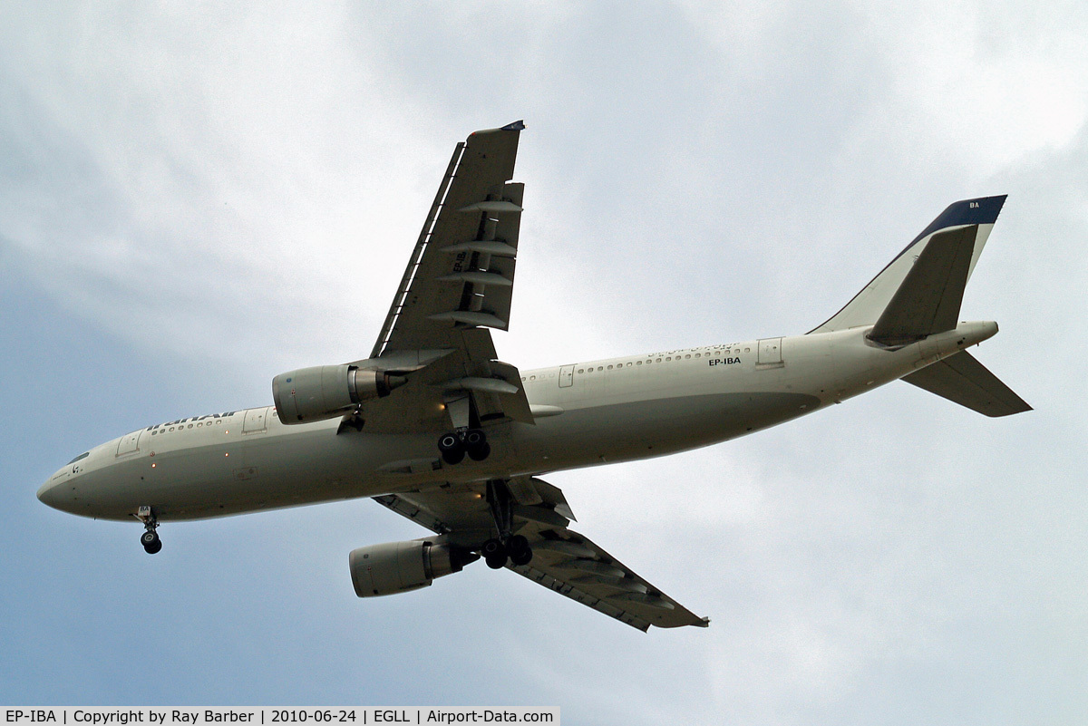 EP-IBA, 1993 Airbus A300B4-605R C/N 723, Airbus A300B4-605R [723] (Iran Air) Home~G 24/06/2010. On approach 27R.