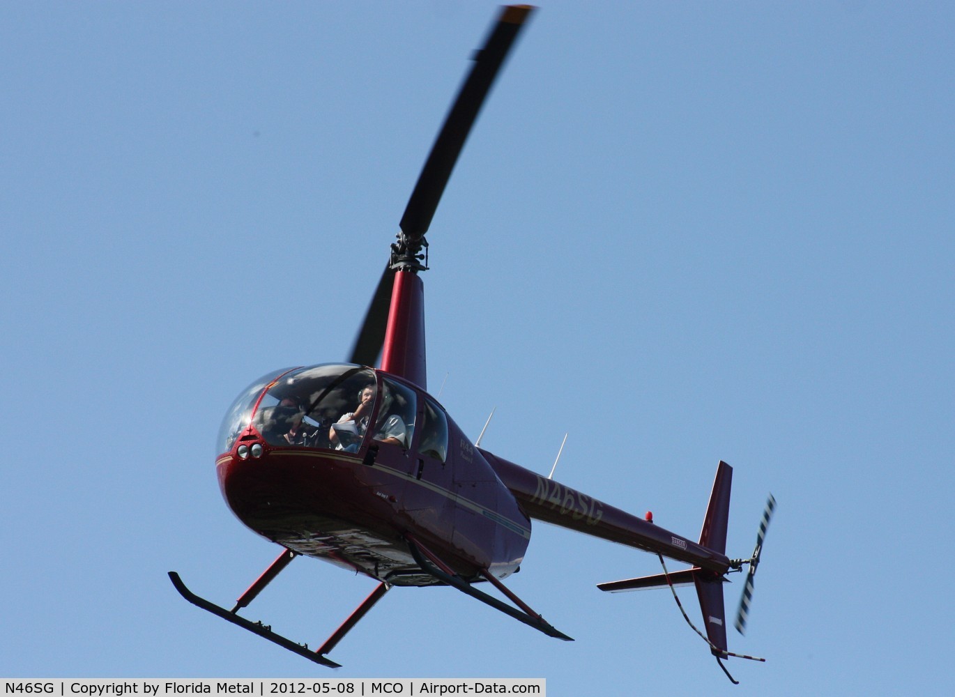 N46SG, 2004 Robinson R44 C/N 1413, Robinson R44