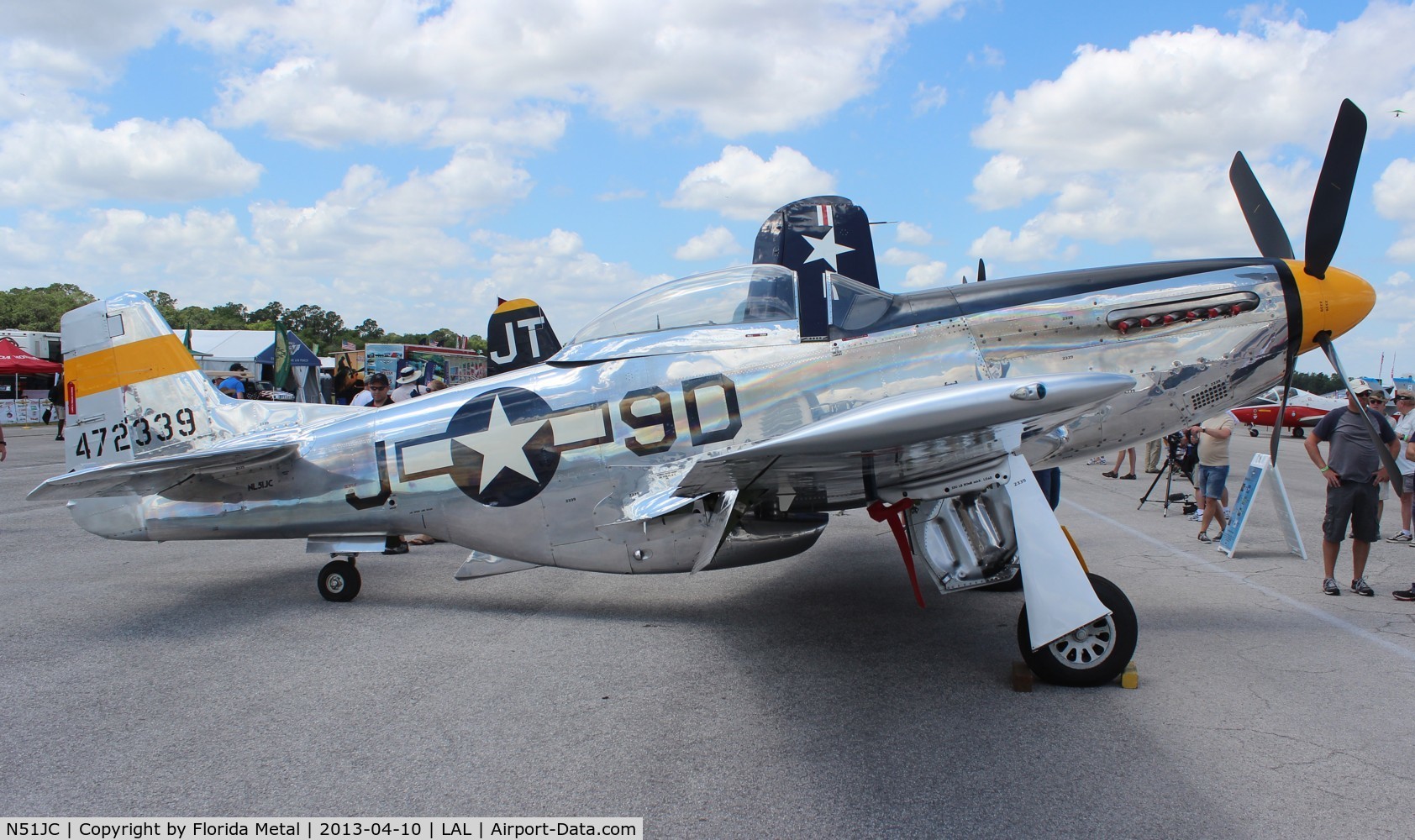 N51JC, 1944 North American P-51D Mustang C/N 122-38798, The Brat III