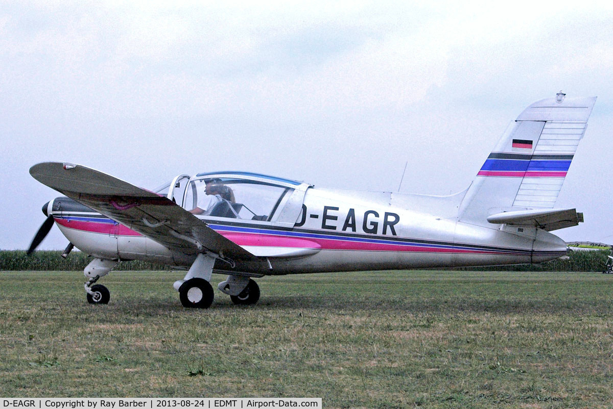 D-EAGR, 1969 Socata MS-893A Rallye Commodore 180 C/N 11412, Socata MS.893A Rallye Commodore 180 [11412] Tannheim~D 24/08/2013