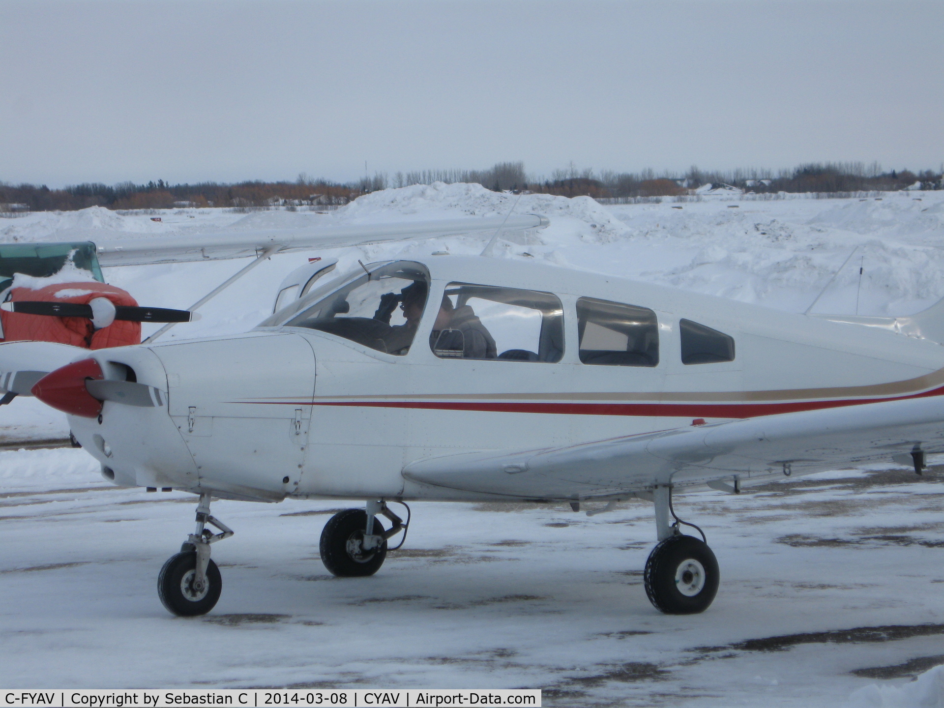 C-FYAV, 1977 Piper PA-28-161 Warrior C/N 28-7816162, The plane I am learning to fly on