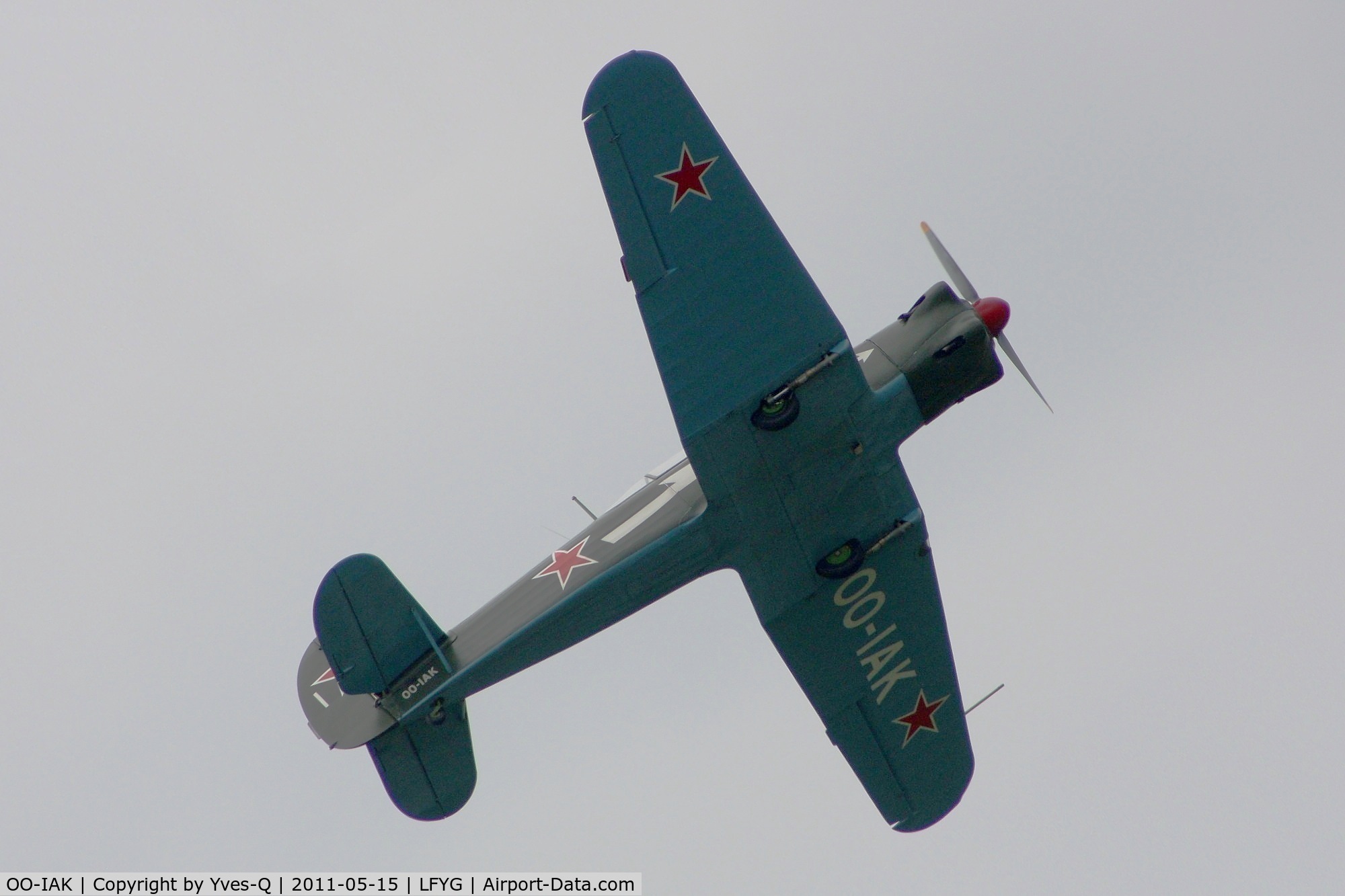 OO-IAK, 1956 Yakovlev Yak-18 C/N 1332019, Yakovlev Yak-18, Cambrai-Niergnies Airfield (LFYG) open day Tiger Meet 2011