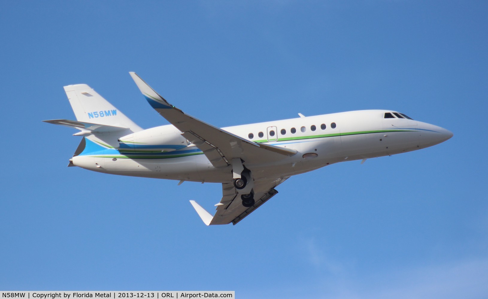 N58MW, Dassault Falcon 2000EX C/N 217, Falcon 2000EX