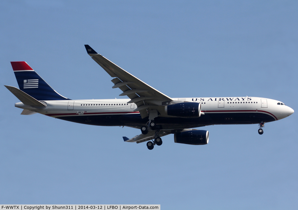 F-WWTX, 2014 Airbus A330-243 C/N 1502, C/n 1502 - To ne N291AY