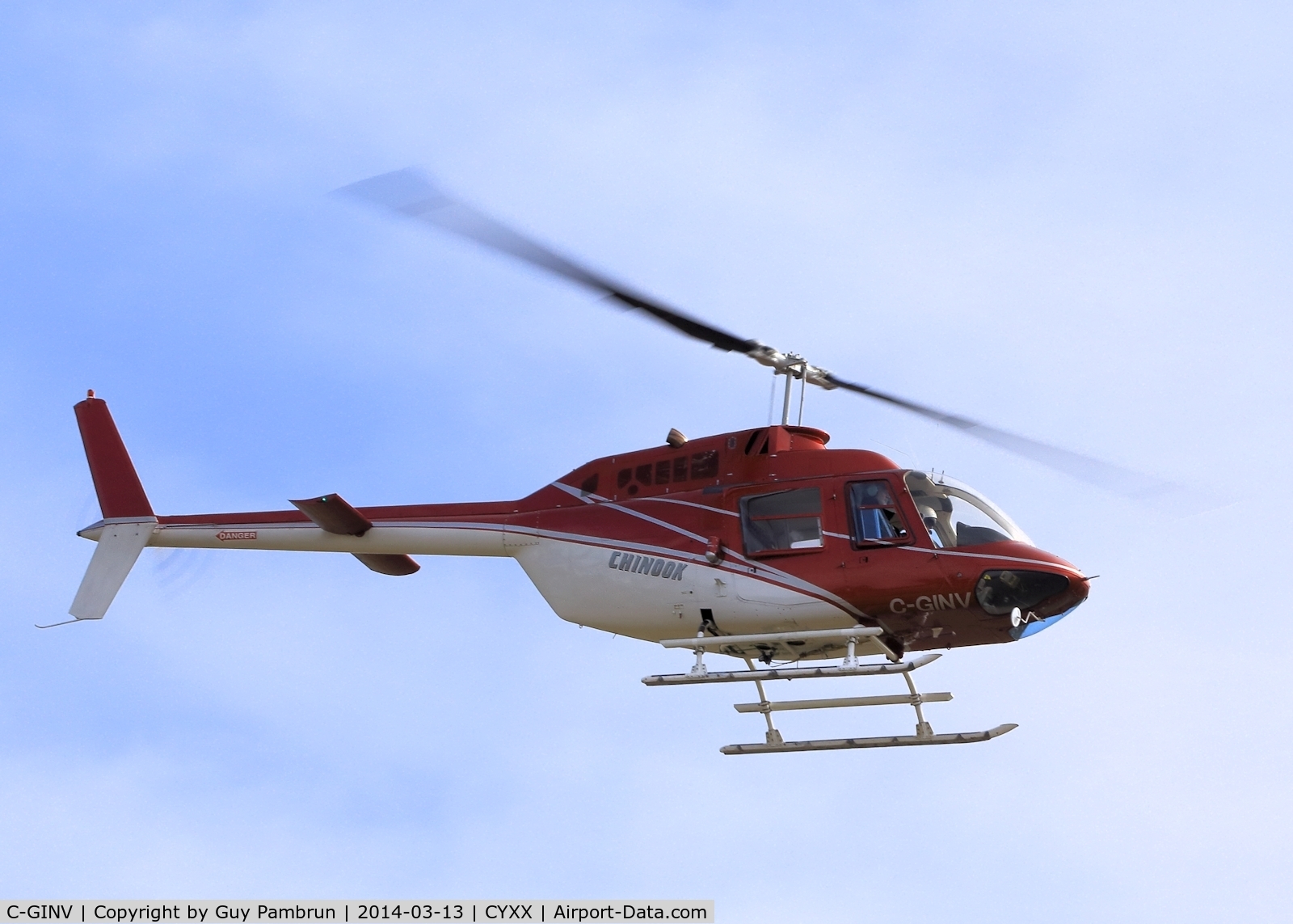 C-GINV, Bell 206A JetRanger JetRanger C/N 1663, Back to base