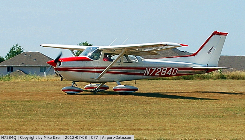 N7284Q, 1972 Cessna 172L C/N 17260584, N7284Q @ C77