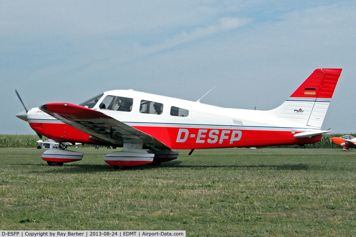 D-ESFP, Piper PA-28-181 Archer III C/N 2843455, Piper PA-28-181 Archer III [2843455] Tannheim~D 24/08/2013