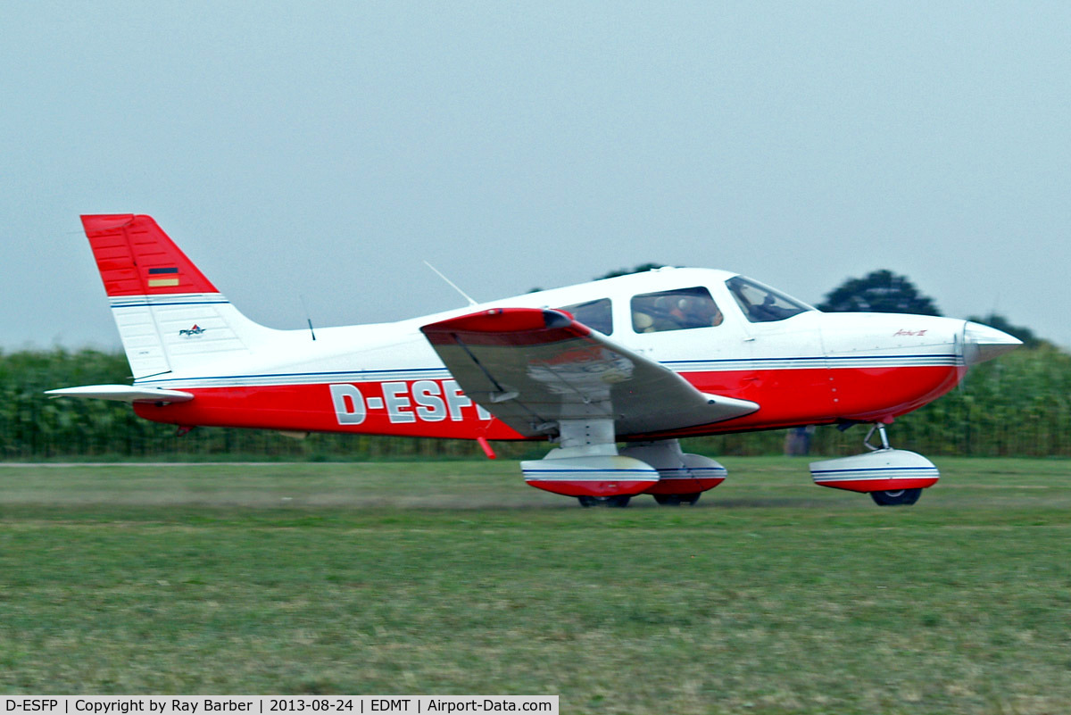 D-ESFP, Piper PA-28-181 Archer III C/N 2843455, Piper PA-28-181 Archer III [2843455] Tannheim~D 24/08/2013