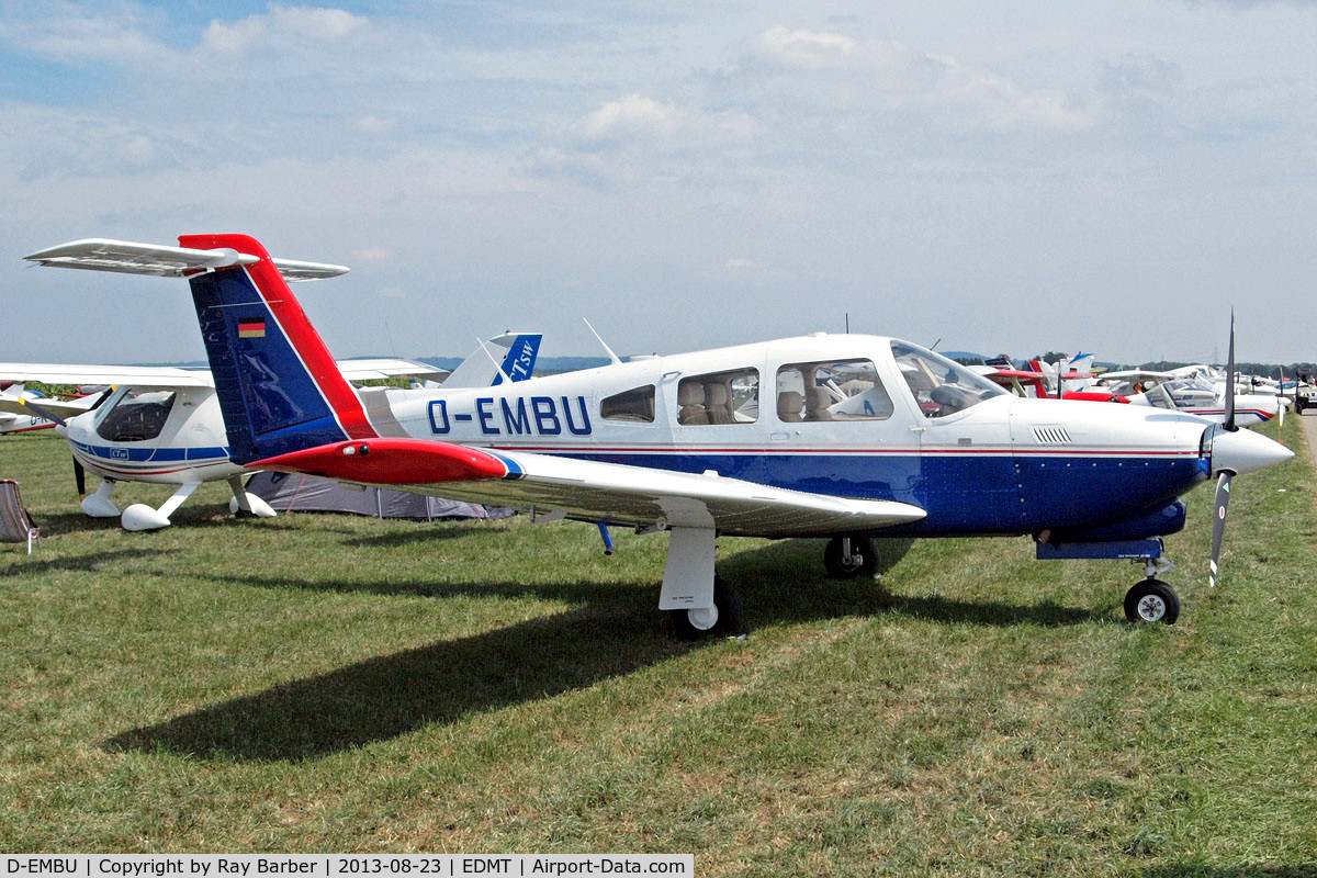 D-EMBU, Piper PA-28RT-201T Arrow IV C/N 28-7931252, Piper PA-28RT-201T Turbo Arrow IV [28R-7931252] Tannheim~D 23/08/2013