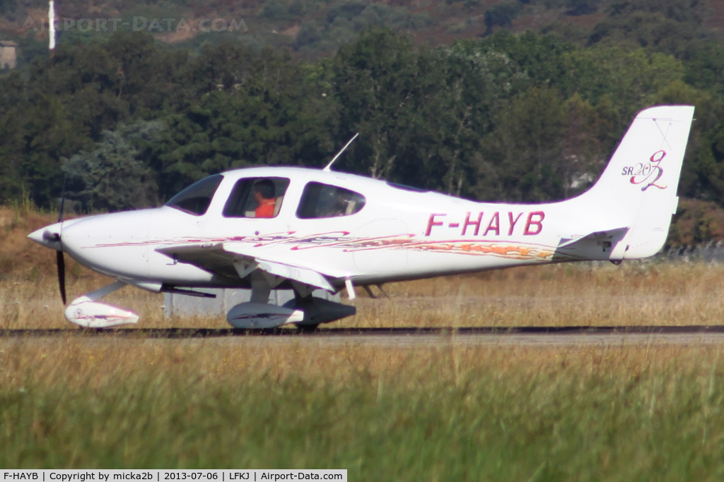 F-HAYB, 2006 Cirrus SR20 G2 C/N 1640, Taxiing