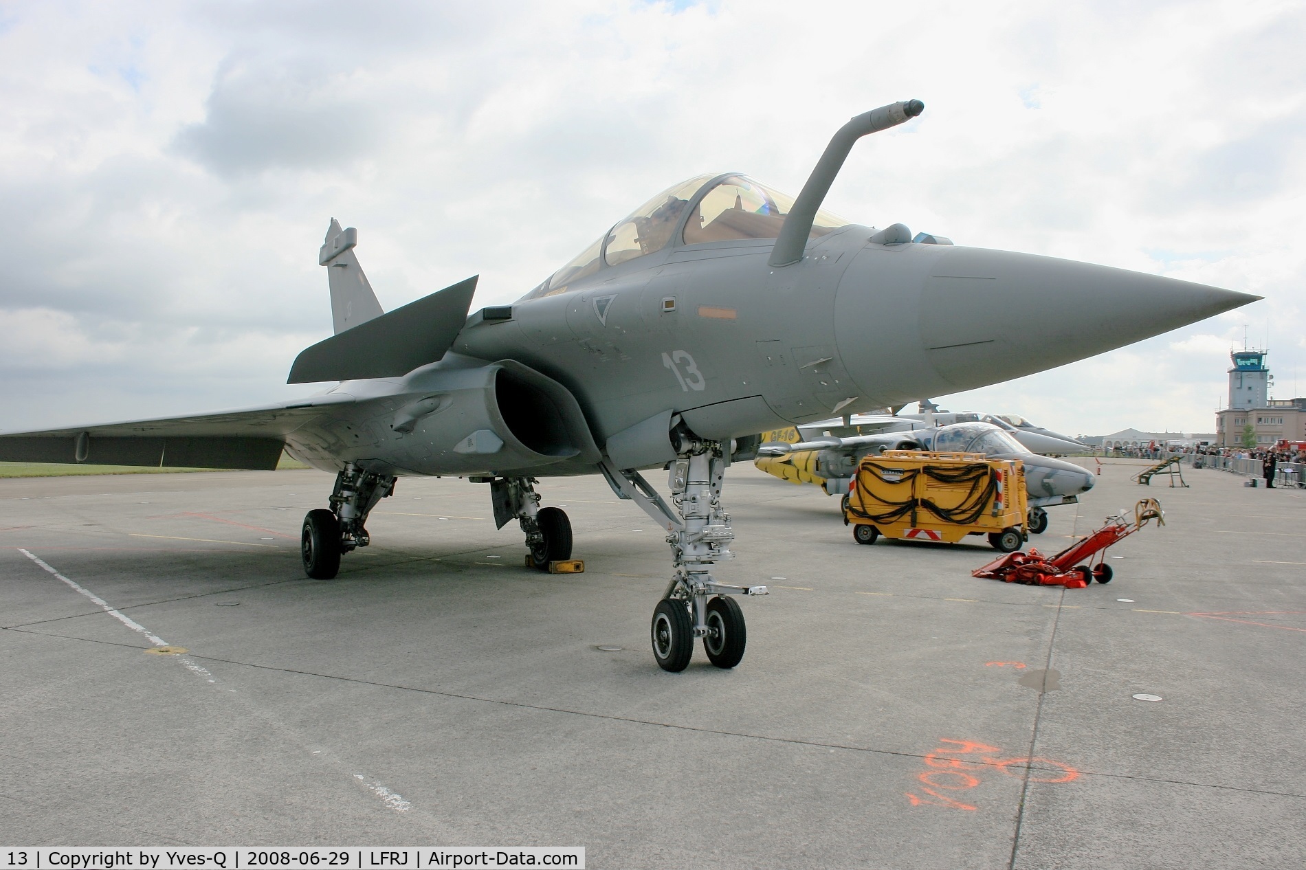 13, Dassault Rafale M C/N 13, Dassault Rafale M, Landivisiau Naval Air Base (LFRJ) Open day Tiger Meet 2008