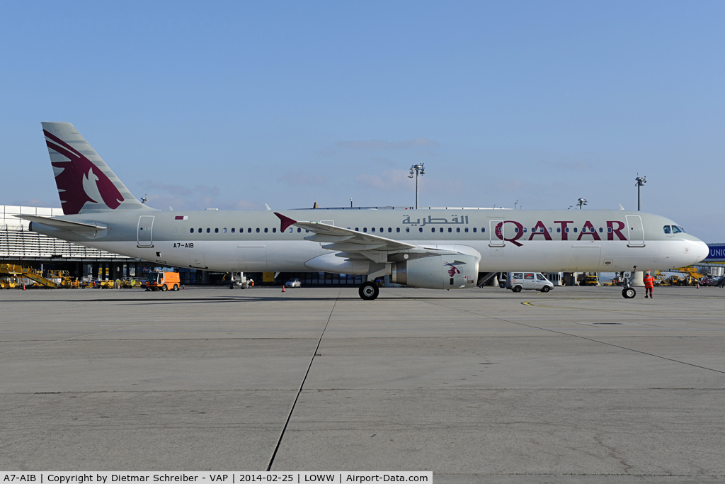 A7-AIB, 2010 Airbus A321-231 C/N 4382, Qatar Airways Airbus 321