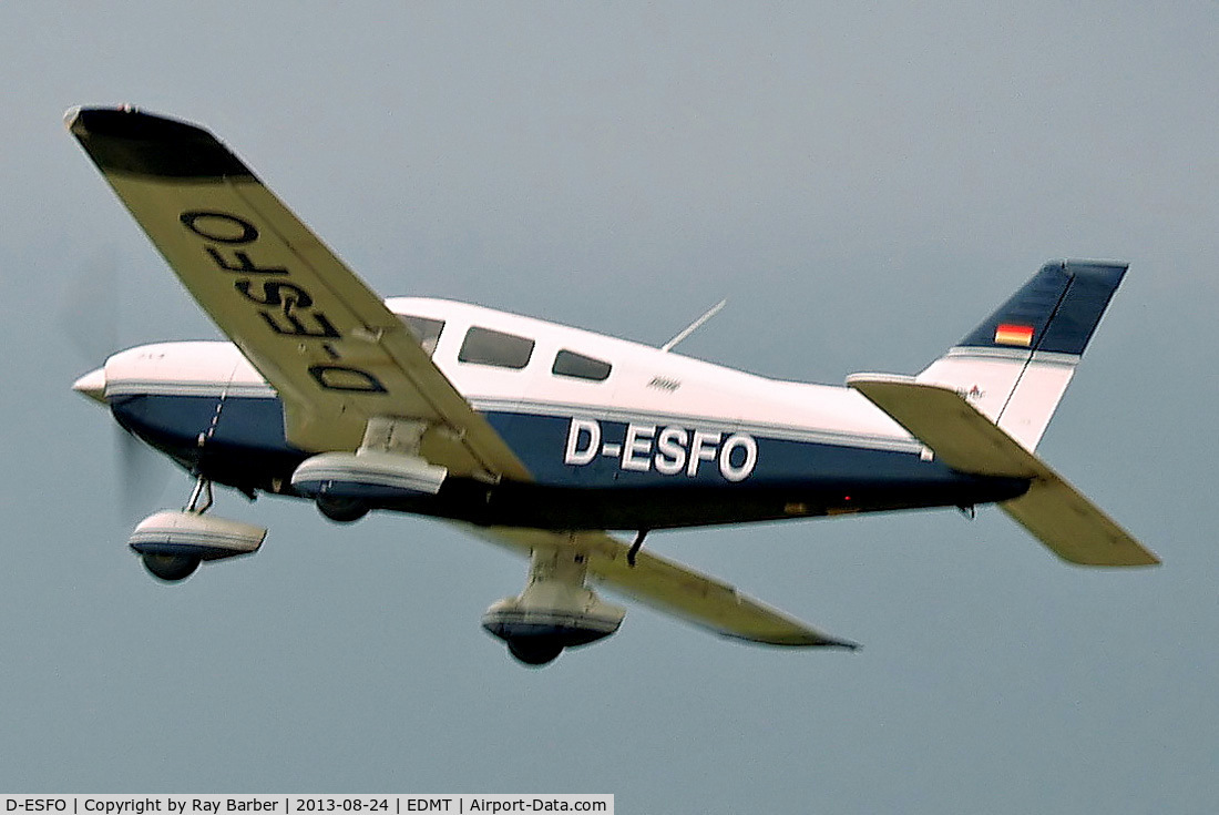 D-ESFO, 2001 Piper PA-28-181 Archer III C/N 2843440, Piper PA-28-181 Archer III [2843440] Tannheim~D 24/08/2013