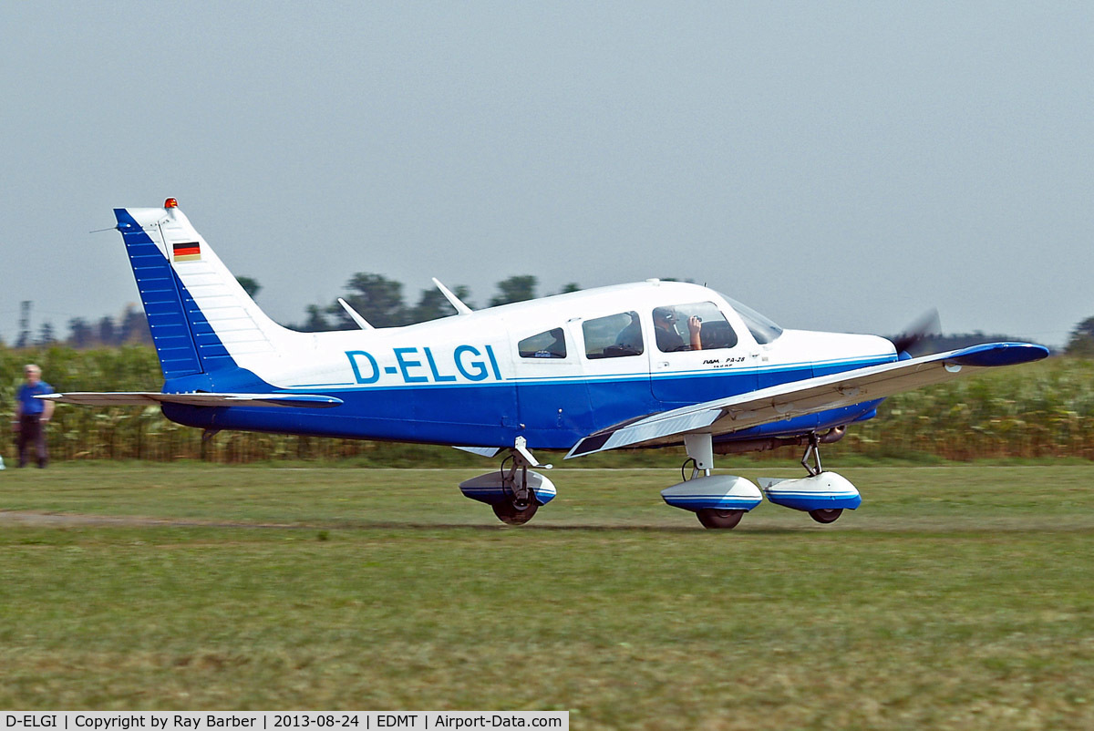 D-ELGI, Piper PA-28-151 C/N 28-7415150, Piper PA-28-151 Cherokee Warrior [28-7415150] Tannheim~D 24/08/2013