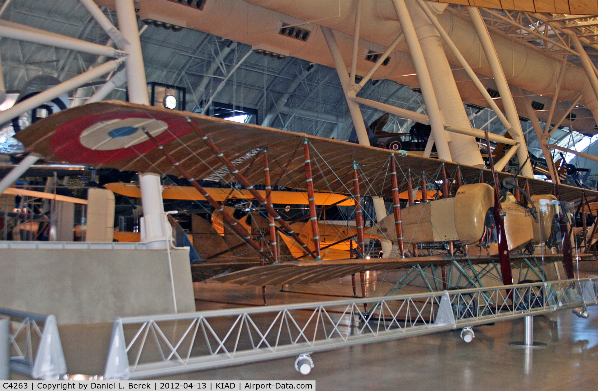 C4263, 1916 Caudron G.4 C/N 2170, Not only is this milestone aircraft extremely rare, but also it is the oldest surviving bomber in the world.