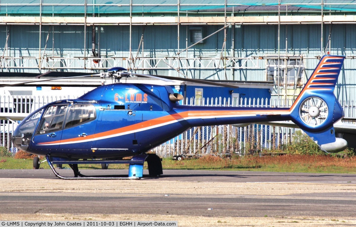 G-LHMS, 2006 Eurocopter EC-120B Colibri C/N 1442, At BHL