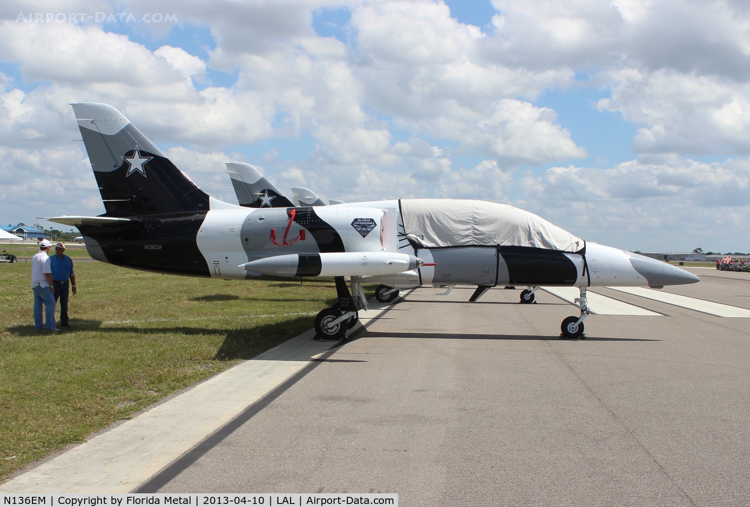 N136EM, 1984 Aero L-39C Albatros C/N 432917, Black Diamond Jet Team L-39