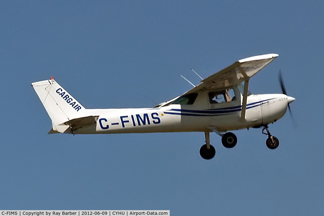 C-FIMS, 1972 Cessna 150L C/N 15072656, C-FIMS   Cessna 150L [150-72656] (Cargair) St. Hubert~C 09/06/2012