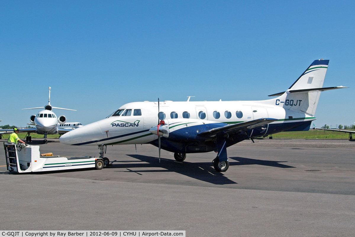 C-GQJT, 1990 British Aerospace BAe-3212 Jetstream Super 31 C/N 886, BAe Jetstream 3201 [886] (Pascan Aviation) St. Hubert~C 09/06/2012